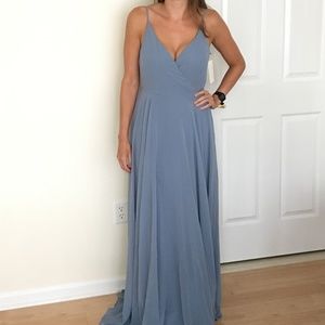 Jenny Yoo Bridesmaid Dress (size 10, Blue Bell color)